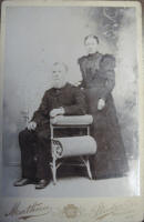 zenus~0[1].jpg - Zenus Baber and wife Lucretia "Lucy" Martin.